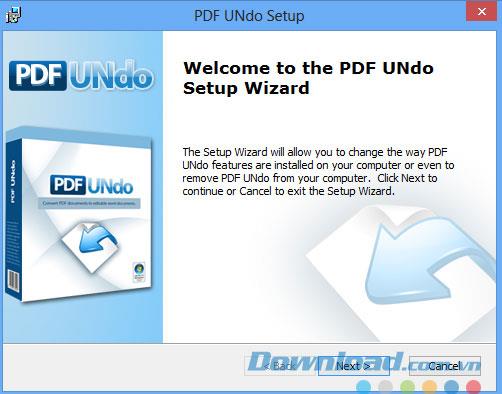 PDF UNdo 1.0 - Convert PDF files to Word