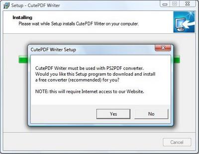 CutePDF Writer4.0-テキストドキュメントをPDFに変換 CutePDF Writer4.0-テキストドキュメントをPDFに変換