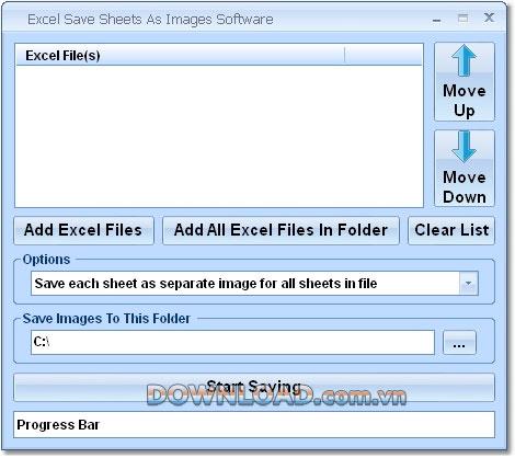 Excel-Arbeitsblätter als Bilder speichern Software - Speichern Sie Excel-Arbeitsblätter als Bilder