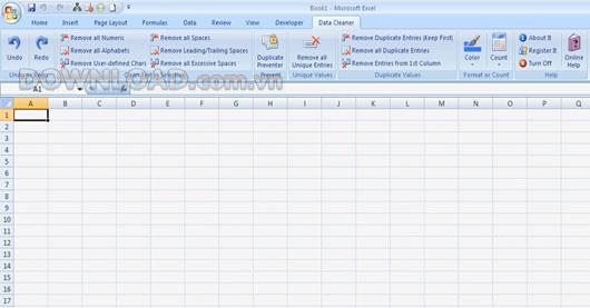 Excel Data Cleaner - Löschen Sie Daten in Excel