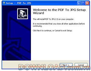 PDF to JPG Convert - Konvertiert PDF-Dateien in ein Bildformat