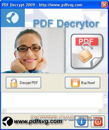PDF Decrypt 2009 - Décrypter PDF