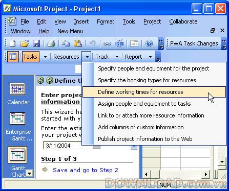 Microsoft Office Project 2003 Service Pack 1 - Package de mise à jour SP1 pour Office Project 2003