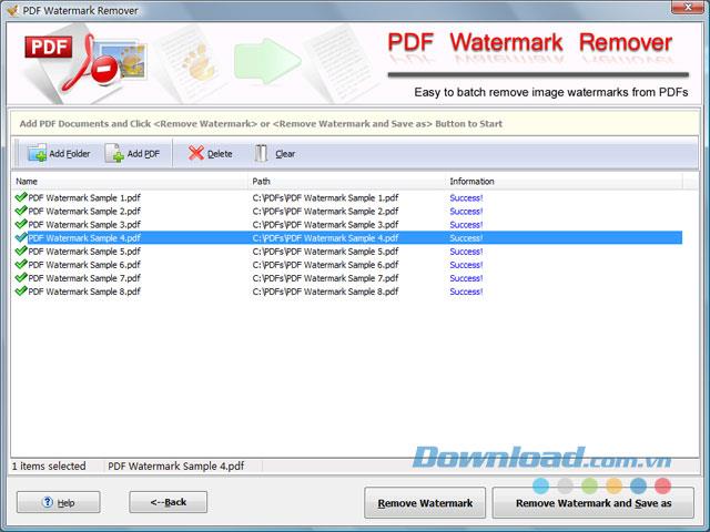 PDF透かしリムーバー-PDFの画像透かしを削除するユーティリティ