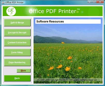 Imprimante PDF de bureau