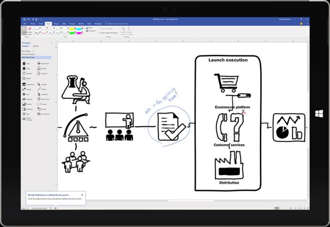 Microsoft Visio 2019/2016/2013 - Intelligentes schematisches Zeichenprogramm Microsoft Visio 2019/2016/2013 - Intelligentes schematisches Zeichenprogramm