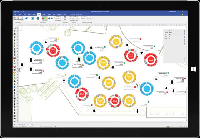 Microsoft Visio 2019/2016/2013 - Intelligentes schematisches Zeichenprogramm Microsoft Visio 2019/2016/2013 - Intelligentes schematisches Zeichenprogramm