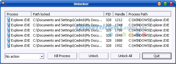 Unlocker 1.9.2 - Hartnäckige Software zum Löschen von Dateien und Ordnern