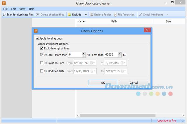 Glary Duplicate Cleaner 5.0.1.31 - Löschen Sie doppelte Daten auf Ihrem Computer