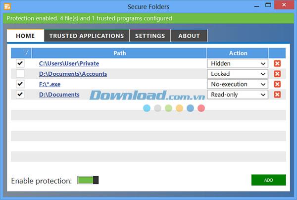 Sichere Ordner 1.0.0.8 - Sichern Sie wichtige Dateien und Ordner