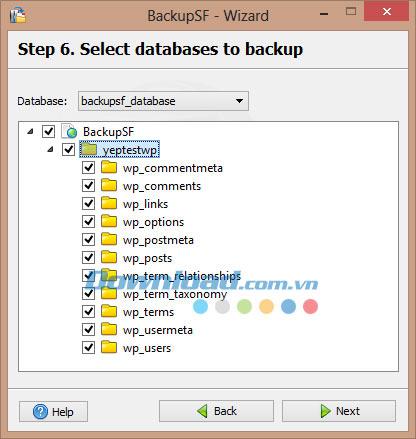 BackupSF 3.1.0 - Sauvegarde de la base de données MySQL du site Web
