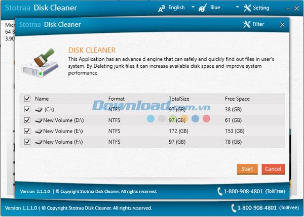 Stotraa Disk Cleaner 1.1.1 - Suchen und Entfernen von Junk-Dateien