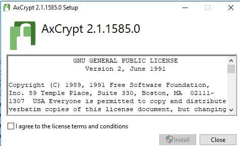 AxCrypt 2.1.1585 - Sichere Datenverschlüsselung