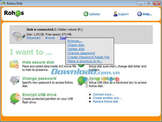 Rohos Disk Encryption 1.9 - Effektive Datensicherheit