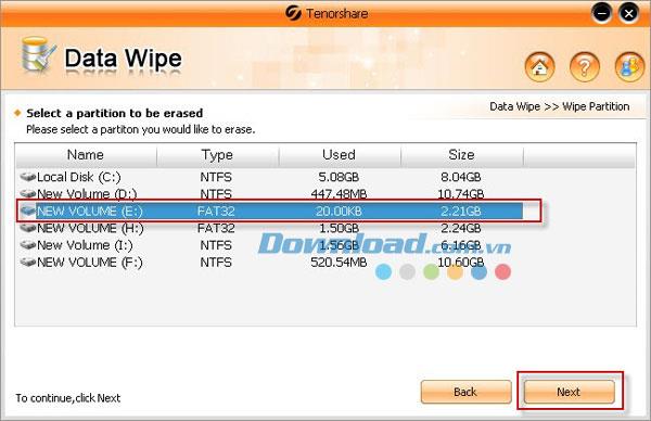 Tenorshare Data Wipe 2.0 - Dienstprogramm zum dauerhaften Löschen von Daten