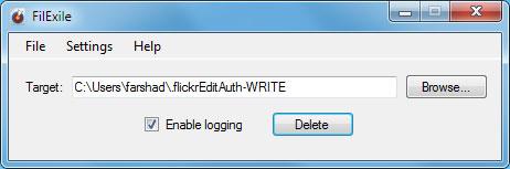 FilExile 1.5 - Ein Experte für das Löschen von Dateien, die nicht gelöscht werden können
