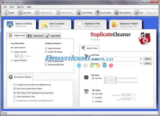 Duplicate Cleaner 3.1.2 - Nettoyer les fichiers en double