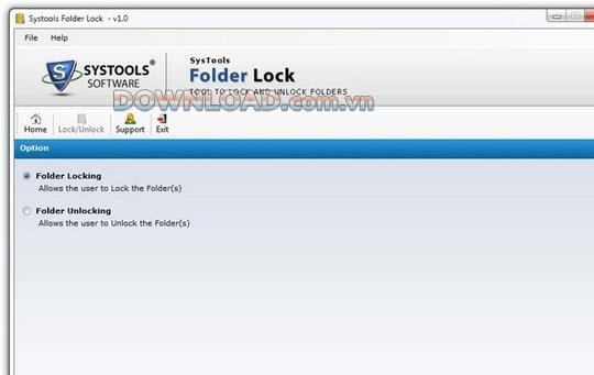 SysTools-Ordnersperre - Sperren Sie Dateien und Ordner