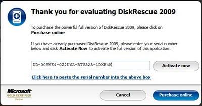 DiskRescue 2009 1.0.0.1