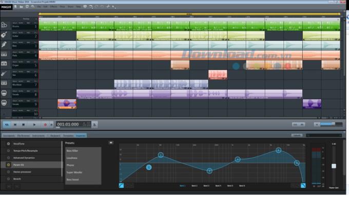 Magix Music Maker 2016 22.0.1.51 - Logiciel de mixage de musique multi-fonctionnalités