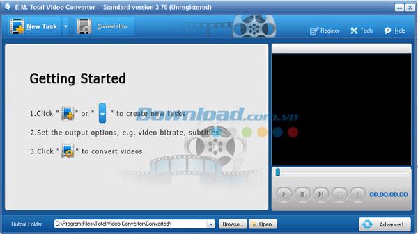 Total Video Converter 3.71 - Konvertieren Sie Video- und Audioformate