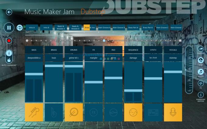 Music Maker Jam - Musikmischanwendung