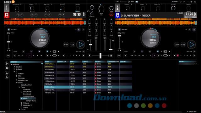 DJUCED 40 2.0.99 - Software de mezcla de música profesional