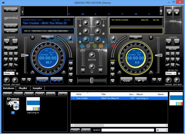 Gemini Groove 5.6.3 - Virtuelle DJ-Software