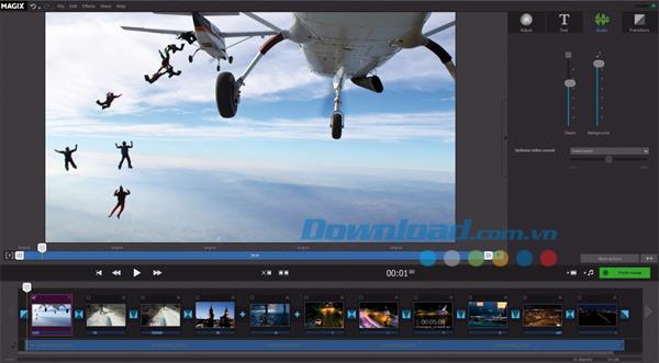 MAGIX Fastcut 1.0.0.65 - Logiciel de montage vidéo professionnel