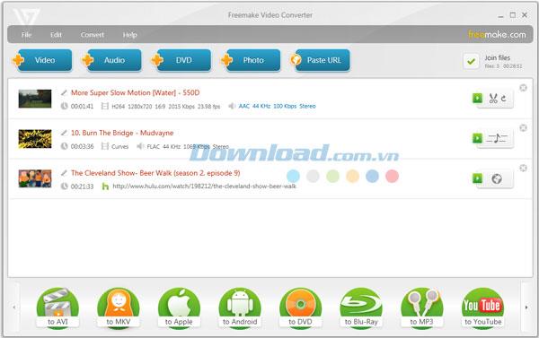 Freemake Video Converter 4.1.10 - Kostenlose Video Converter Software