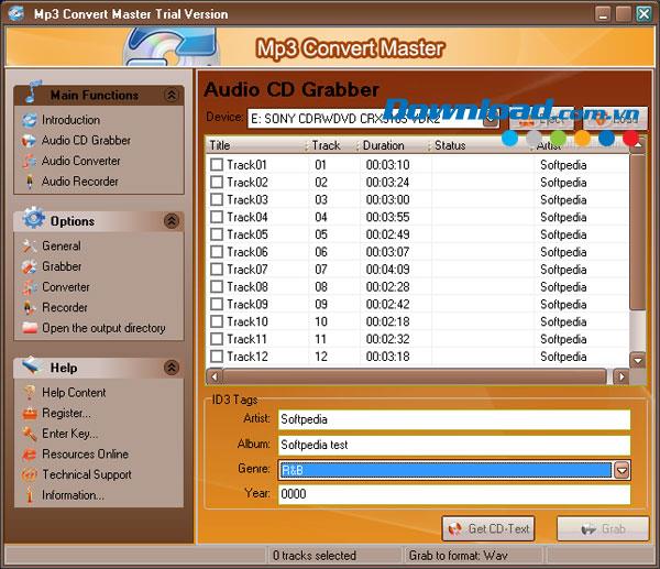 MP3 Convert Master 1.1.1.555 - Convertisseur audio MP3 Convert Master 1.1.1.555 - Convertisseur audio