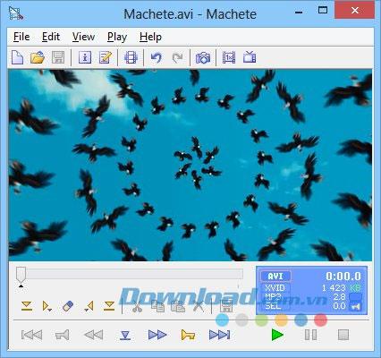 Machete Video Editor Lite 4.1 - Petit éditeur vidéo