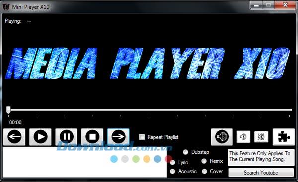 Media Player X10 6.0 - Lecteur de musique gratuit