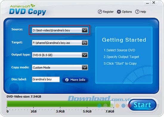 Aimersoft DVD Copy 2.5.1 - Copiez facilement des DVD