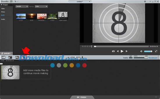 ArcSoft ShowBiz 5.0.1.480 - Software para crear películas y editar videos