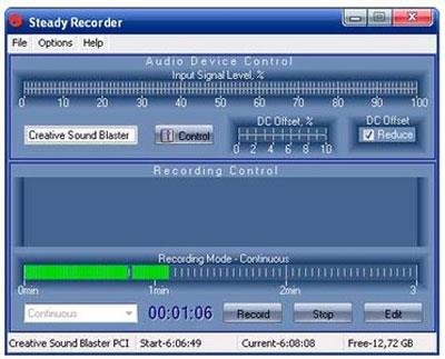 Steady Recorder 3.1 - Enregistrement et édition audio