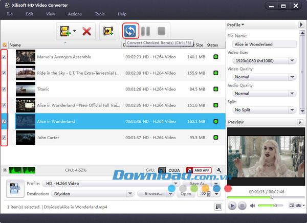 Xilisoft HD Video Converter 7.3.0 - Konvertieren Sie HD-Videos schnell