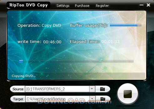 RipToo DVD Copy - Copiez un DVD rapide et puissant