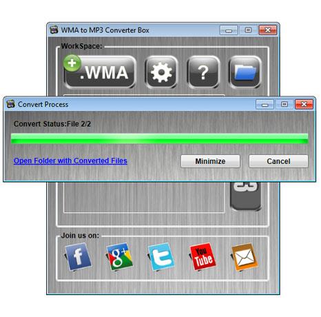 Boîte de conversion WMA en MP3 - Convertir WMA en MP3