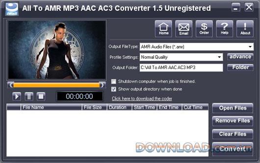 iWellsoft All to AMR MP3 AAC AC3 Converter 1.7 - Konvertieren von Musikdateiformaten