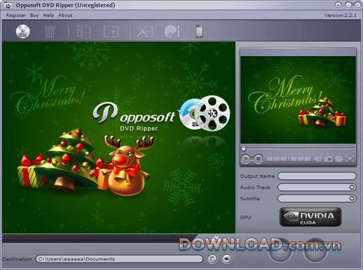 Opposoft DVD Ripper 2.2.1 - Logiciel pour ripper des DVD