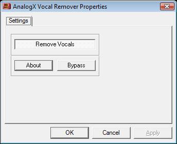 Vocal Remover 1.04 - Séparer les sons de la chanson est facile