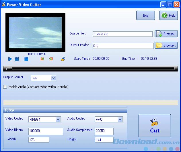 Power Video Cutter 5.9 - Logiciel de découpe vidéo facile