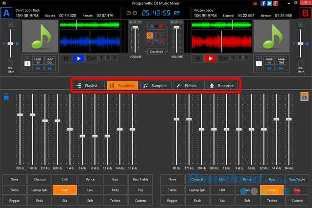 DJ Music Mixer 5.7.0.0 - Logiciel DJ mix de musique de haute qualité