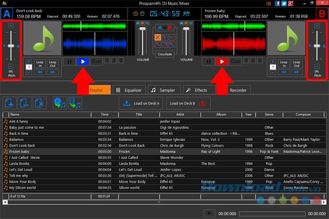 DJ Music Mixer 5.7.0.0 - Logiciel DJ mix de musique de haute qualité
