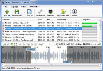 Kastor - Extracteur audio gratuit