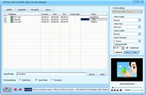 Convertisseur DDVideo SWF vers Pocket PC Standard