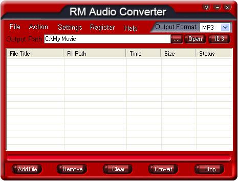 Convertisseur audio RM