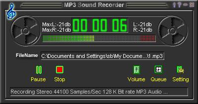 Enregistreur MP3 puissant