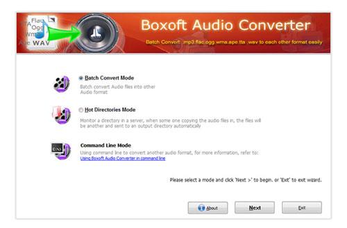 Convertisseur audio Boxoft